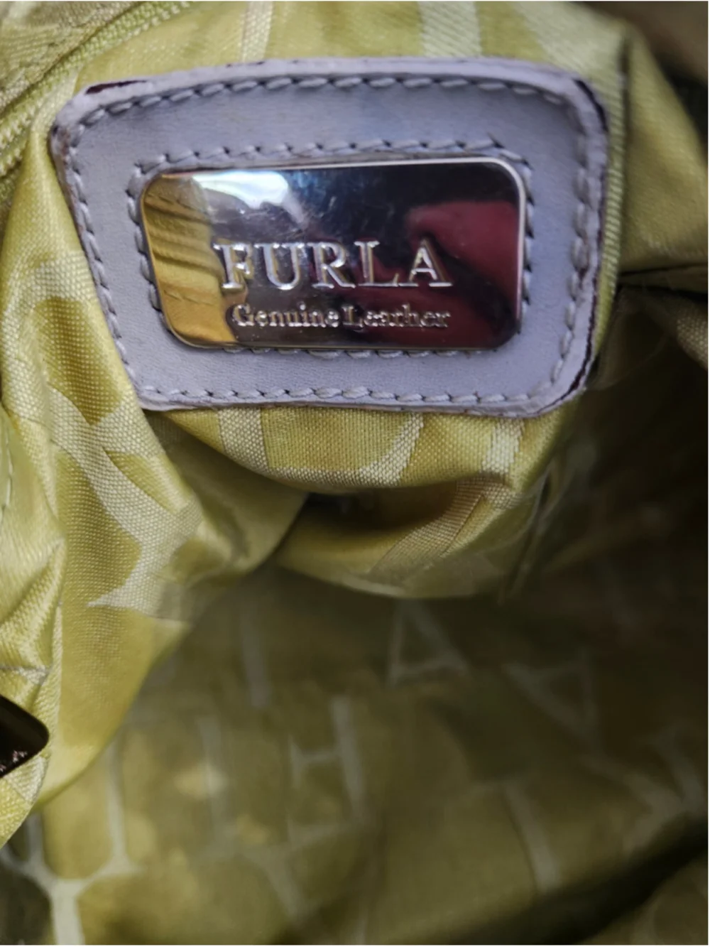 Furla Hobo Bag One Size White Gold